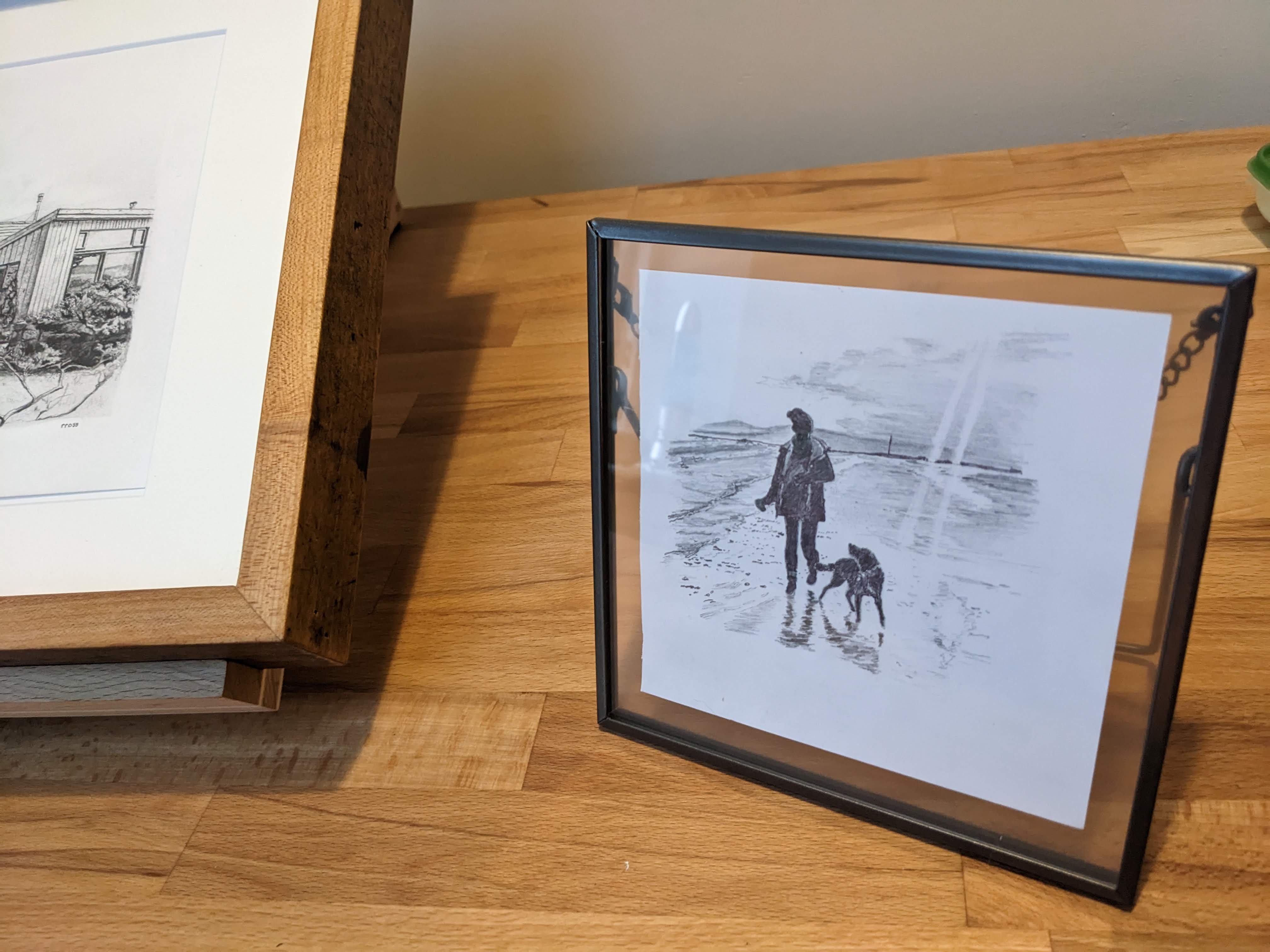 Dog & Coffee — finished commission