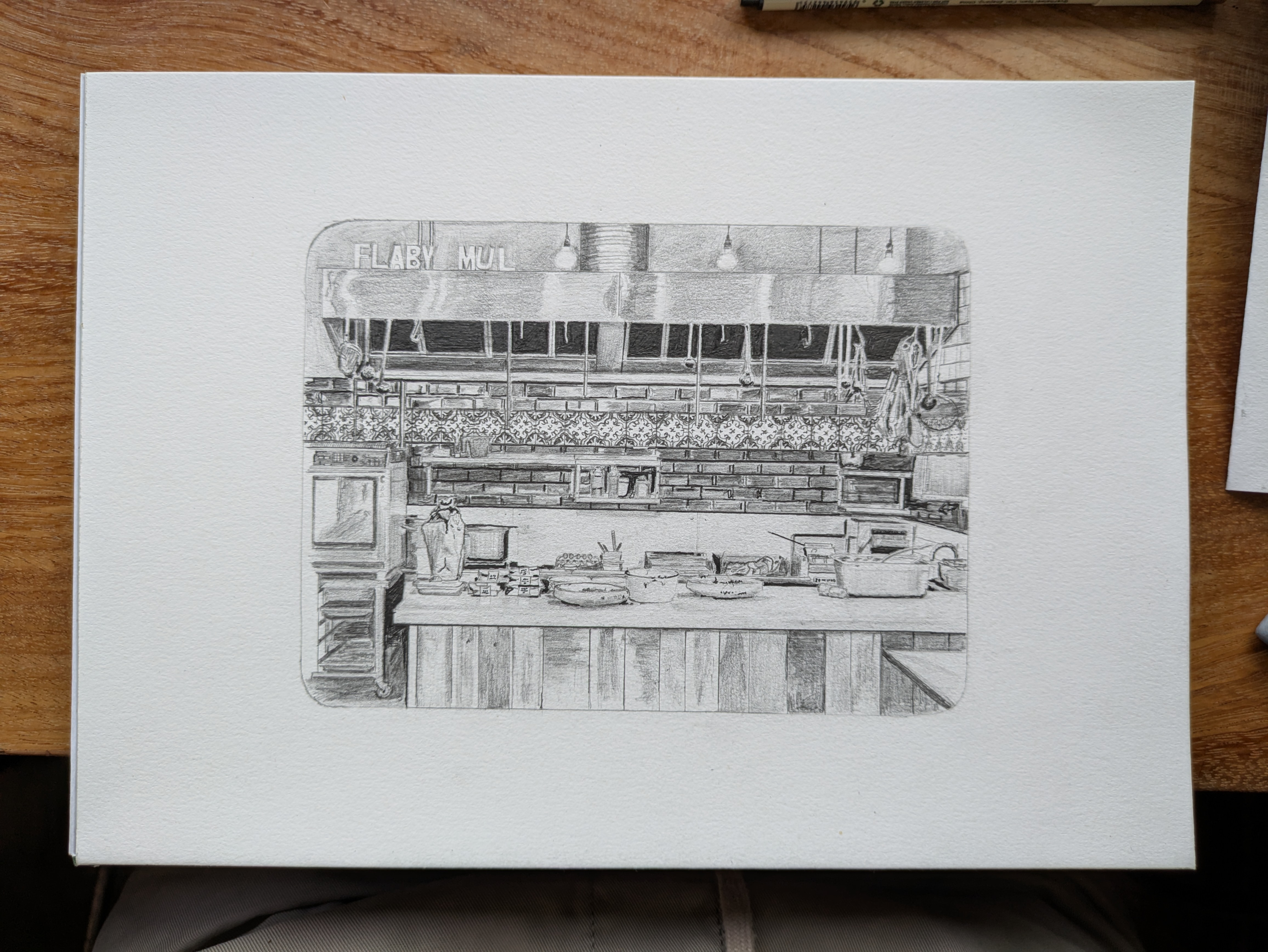 Fumbally Kitchen — finished commission