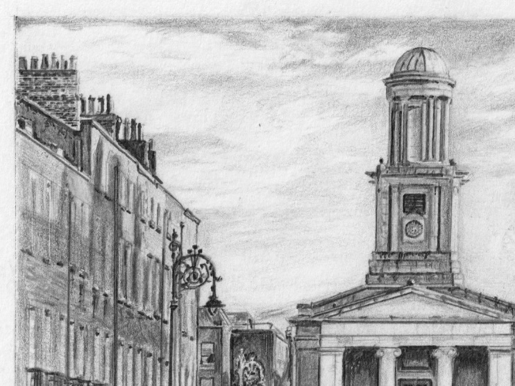 Detail close-up of sky